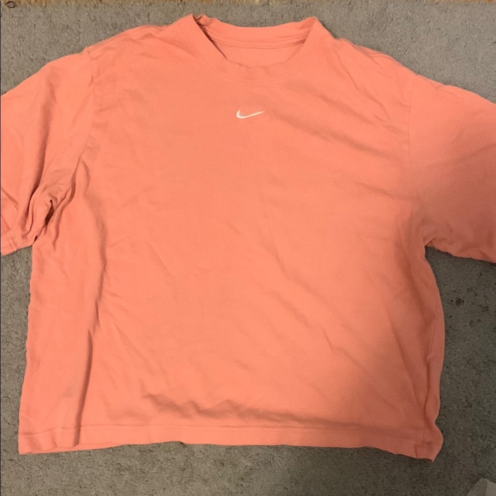 Nike Peach Crewneck Tee